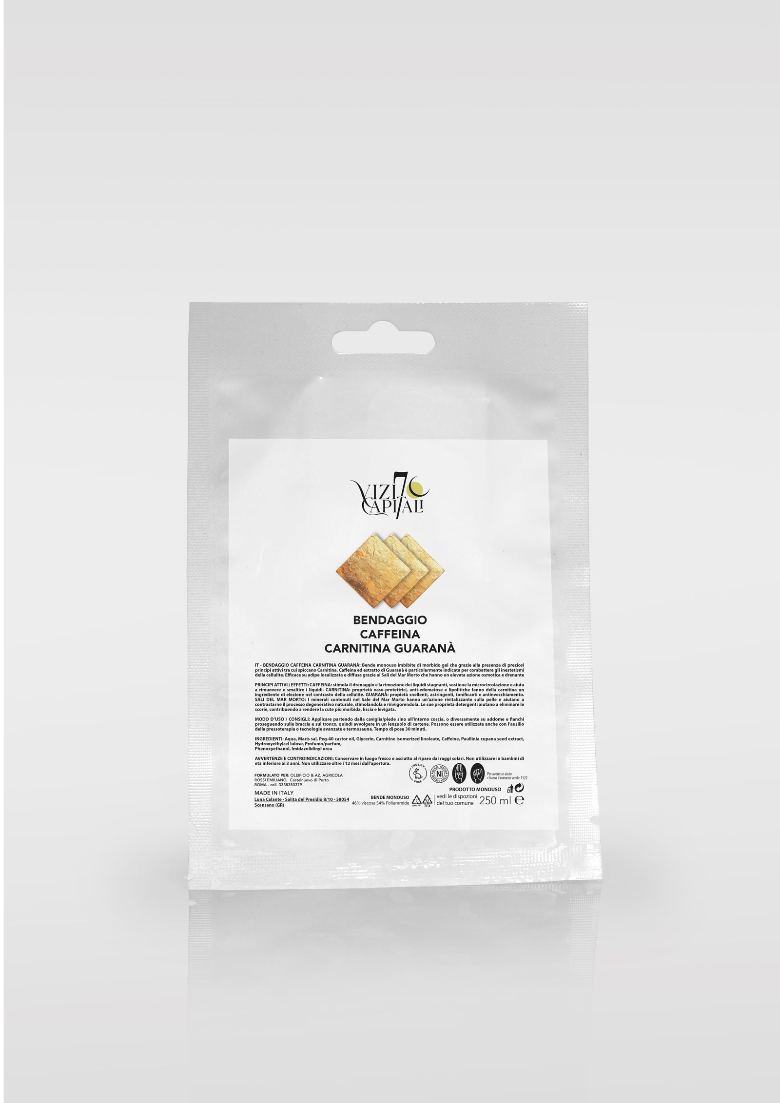 Bendaggio Caffeina Carnitina e Guaranà