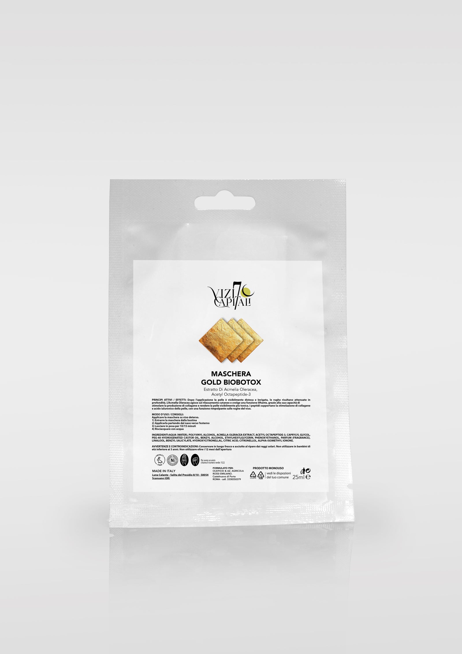 Maschera Gold Biobotox