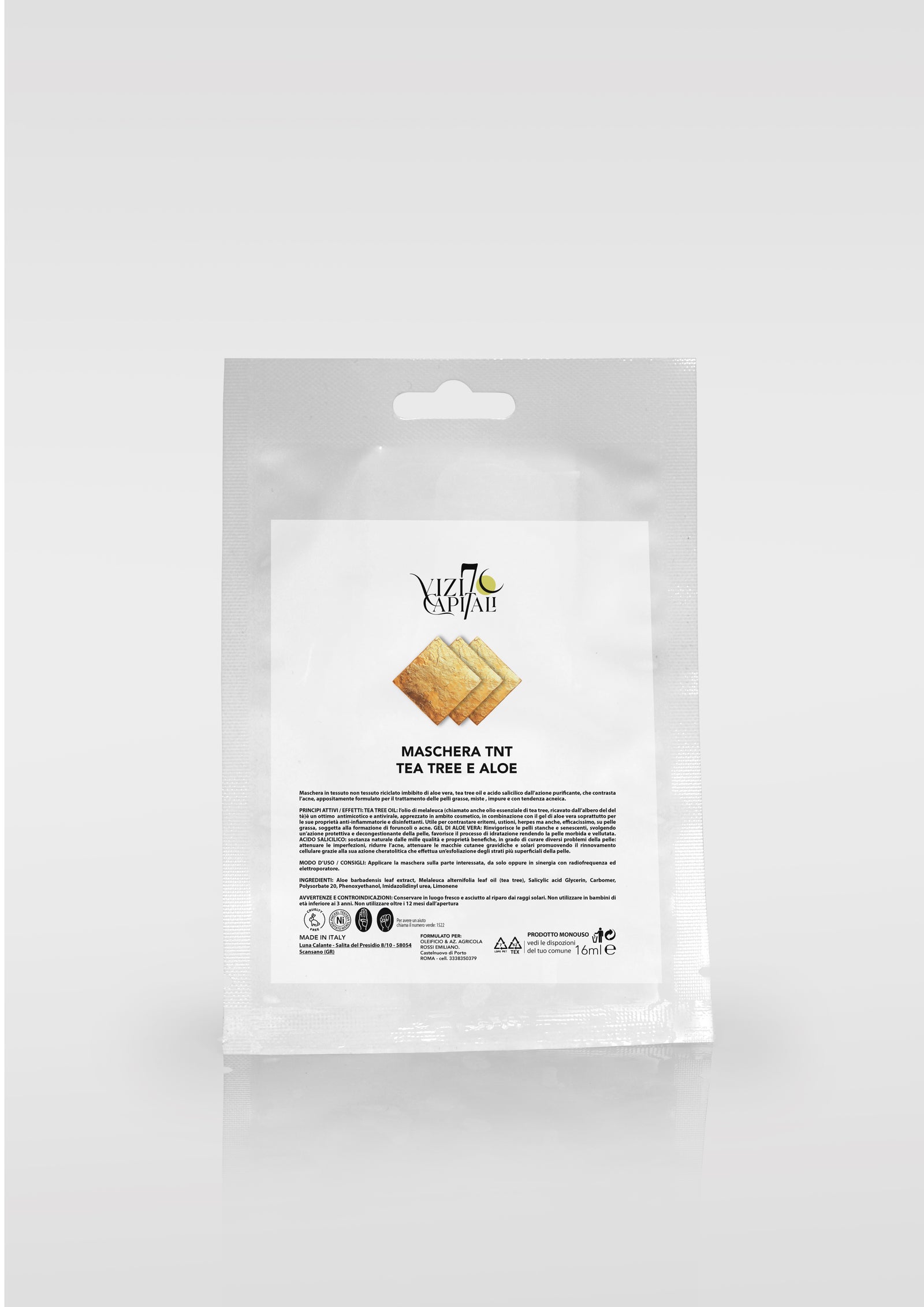 Maschera TNT Tea Tree e Aloe