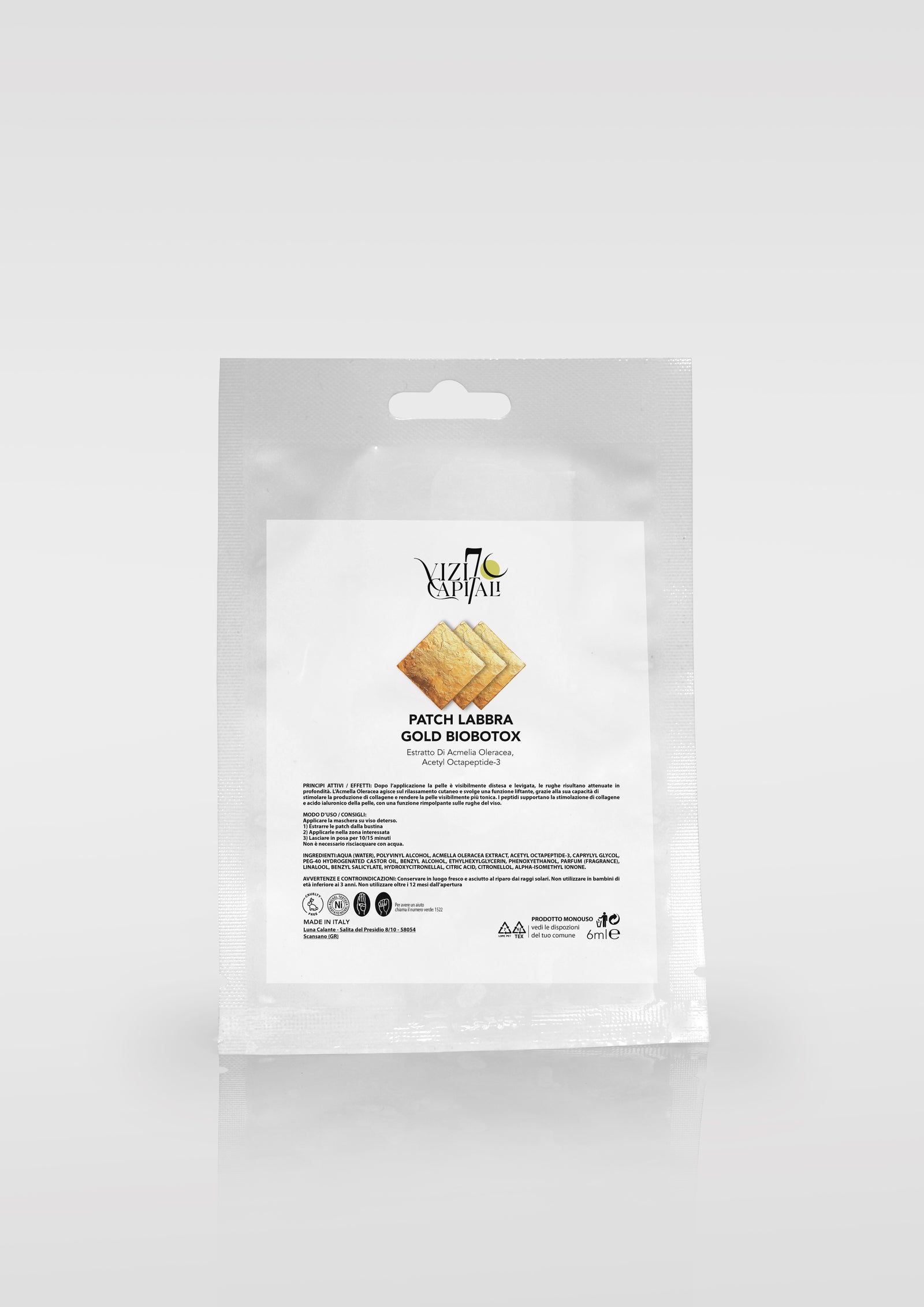 Patch Labbra Gold Biobotox