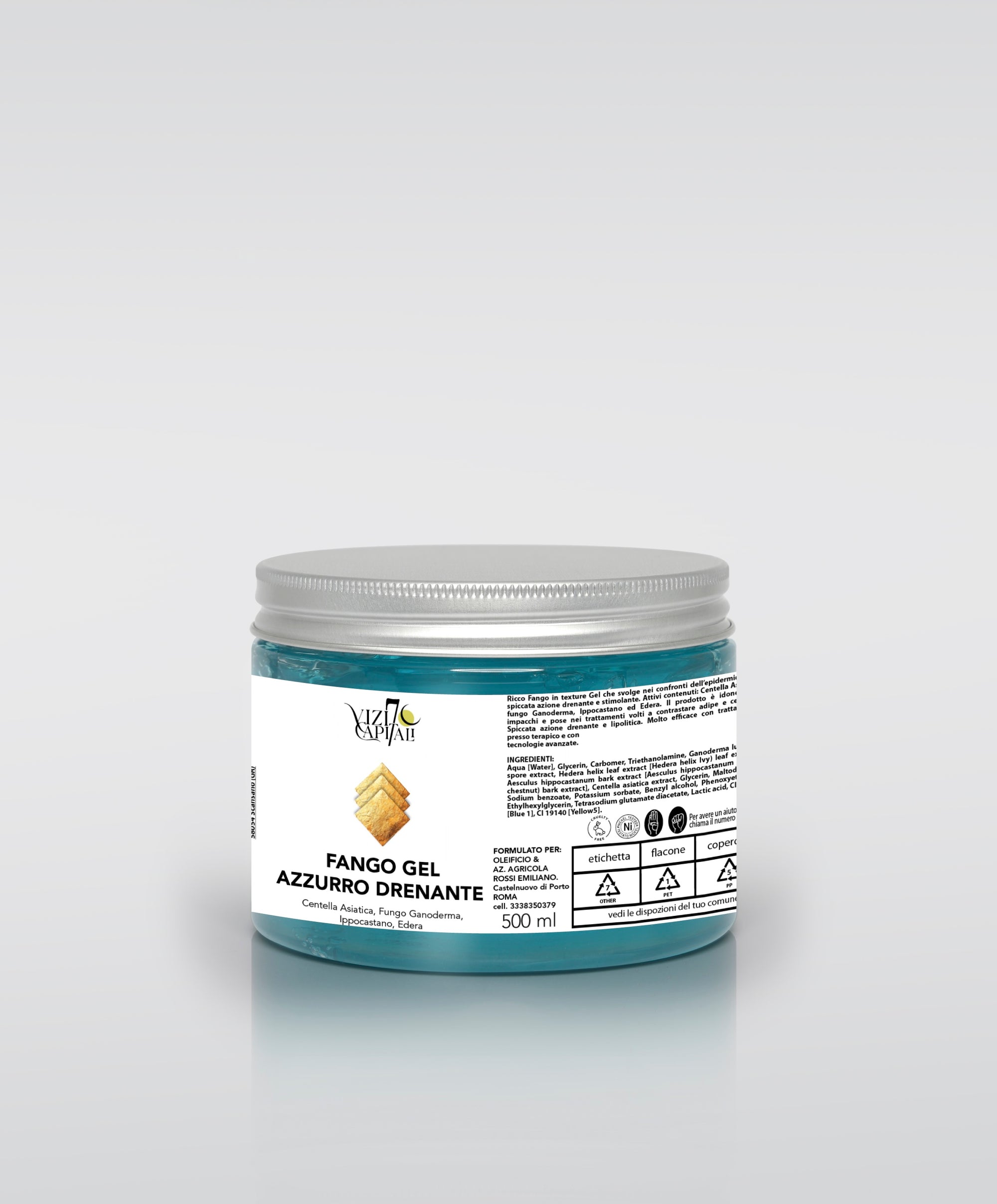 Fango Gel Azzurro Drenante