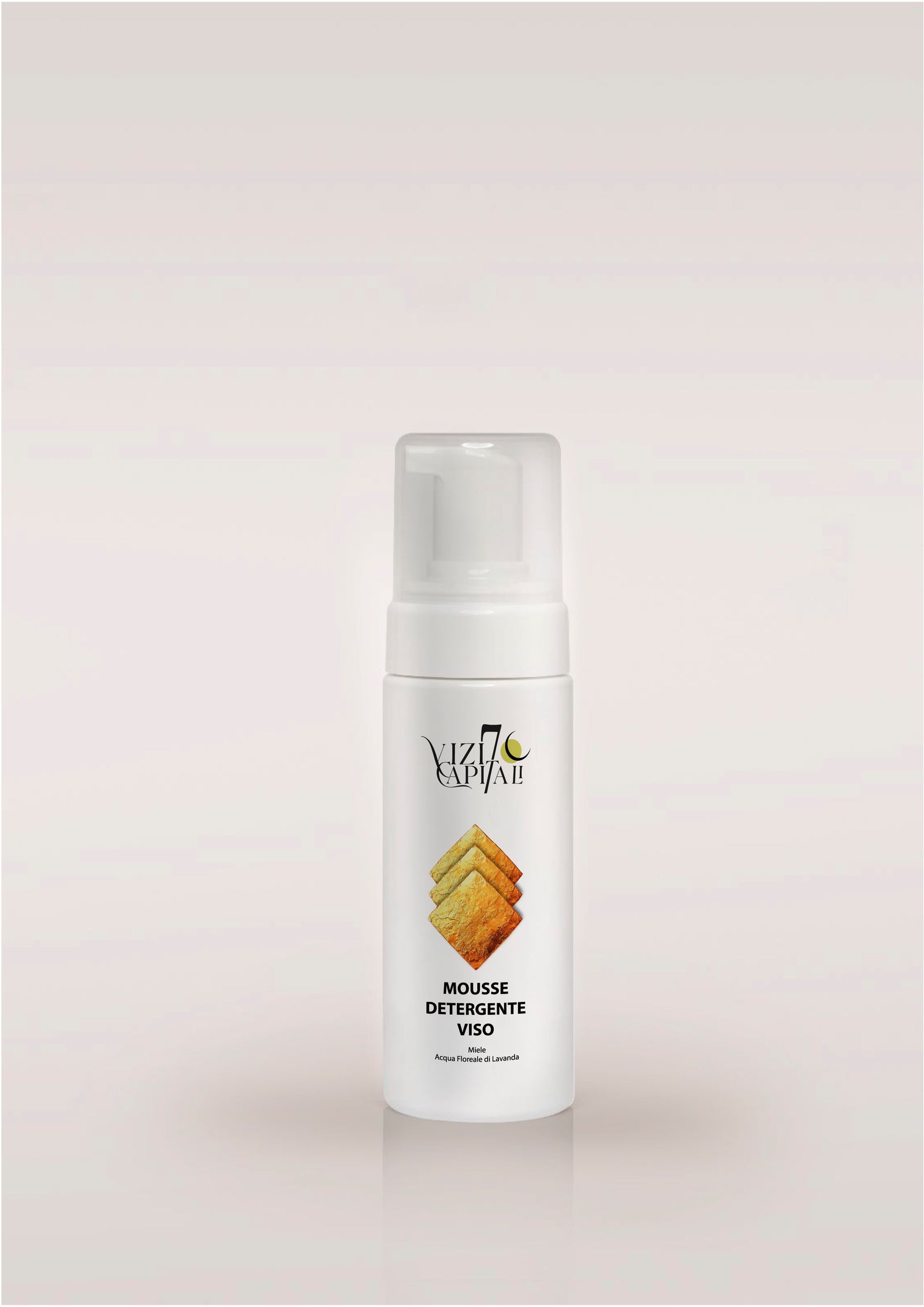 Mousse detergente viso