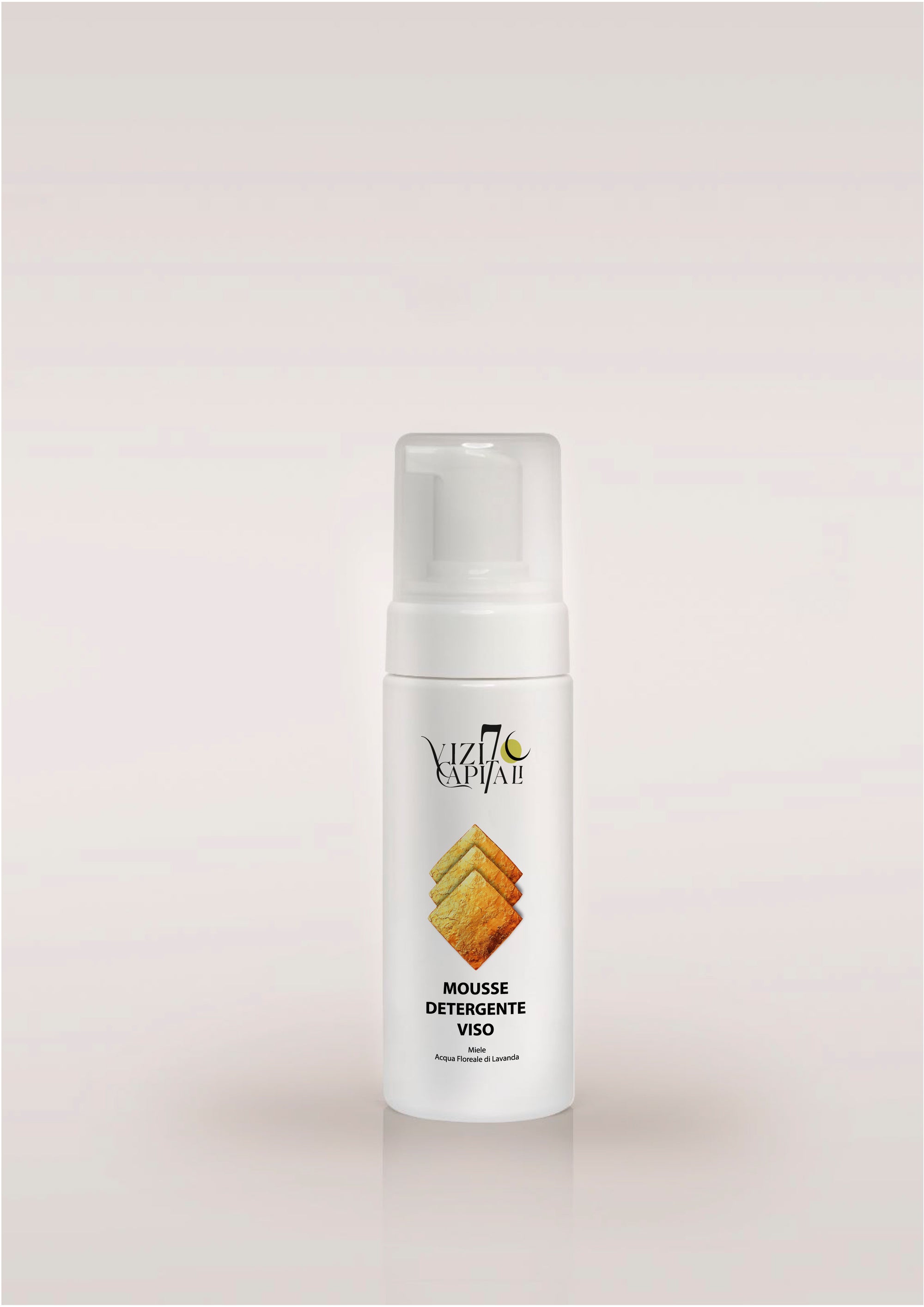 Mousse detergente viso